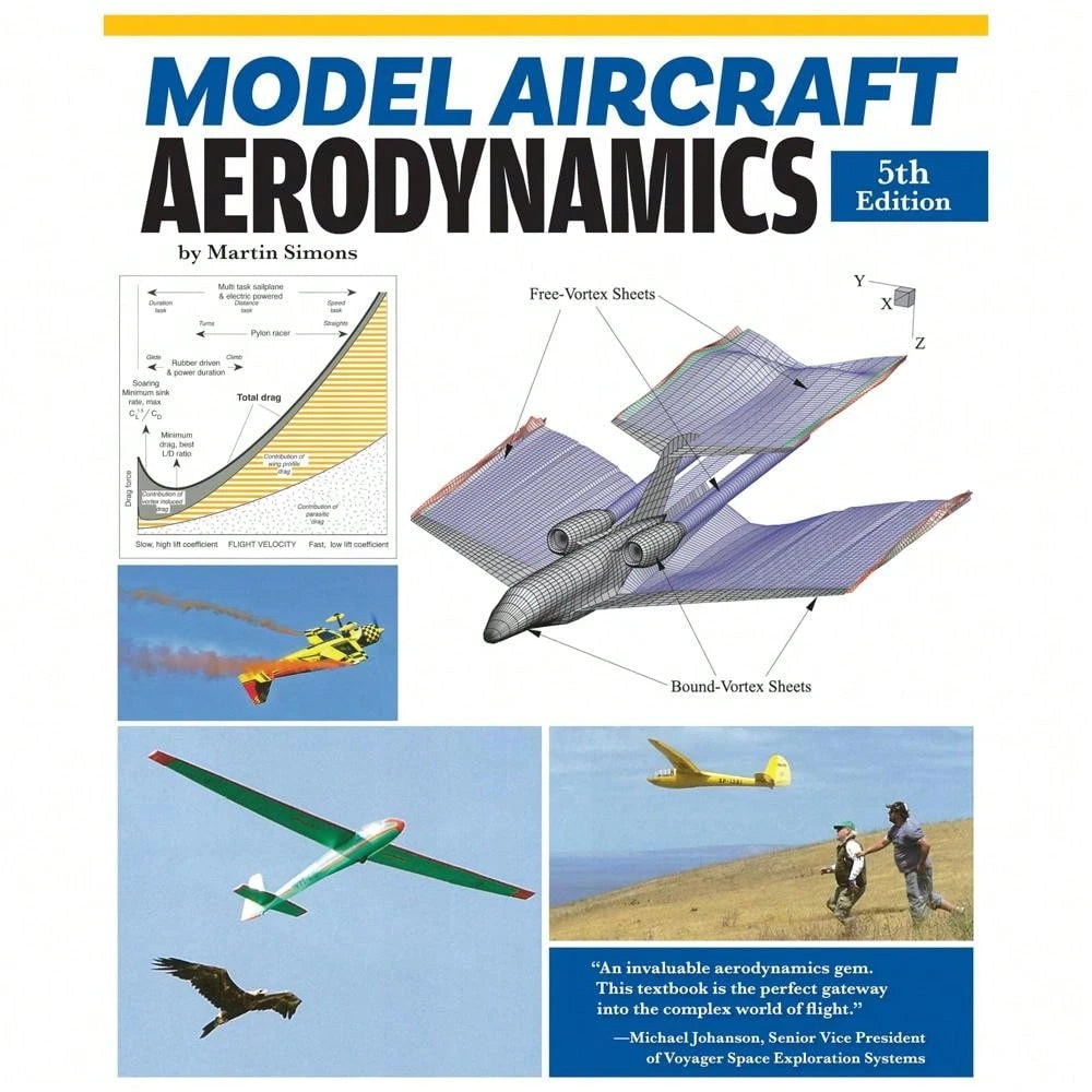 Model Aircraft Aerodynamics, 5th Edition (Fox Chapel Publishing) Help Your Planes And Drones Fly Better With A Thorough Understanding Of Model