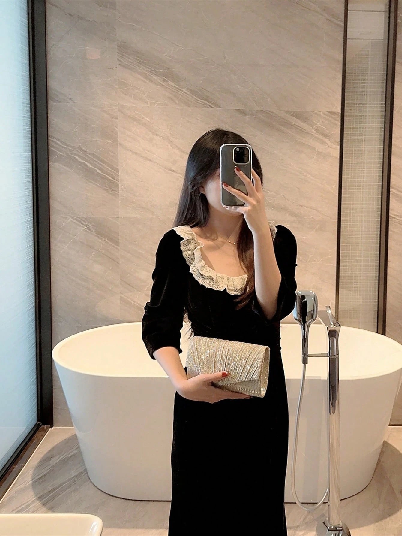 Moonlit EveBag Glamorous, Elegant, Exquisite, Quiet Luxury Sequin,   Mini Flap Envelope Bag  Evening Bag, Wedding Items