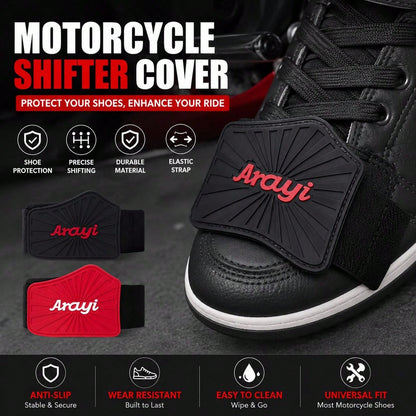 Motorcycle Gear Shifter Shoe Protector, Non-Slip Rubber Motorbike Boot Shift Pad With Adjustable Strap, Universal Shoe Cover To Prevent Shoe Scratches, Motorcycle Riding Accessories