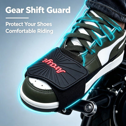 Motorcycle Gear Shifter Shoe Protector, Non-Slip Rubber Motorbike Boot Shift Pad With Adjustable Strap, Universal Shoe Cover To Prevent Shoe Scratches, Motorcycle Riding Accessories