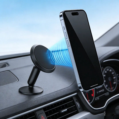 Multi-Functional Magnetic Fixed Holder, With Powerful Magnets, Stable Attachment, Suitable For In-Car Navigation, Bedroom Streaming, Kitchen Recipe Reading, And Office Video Conferencing