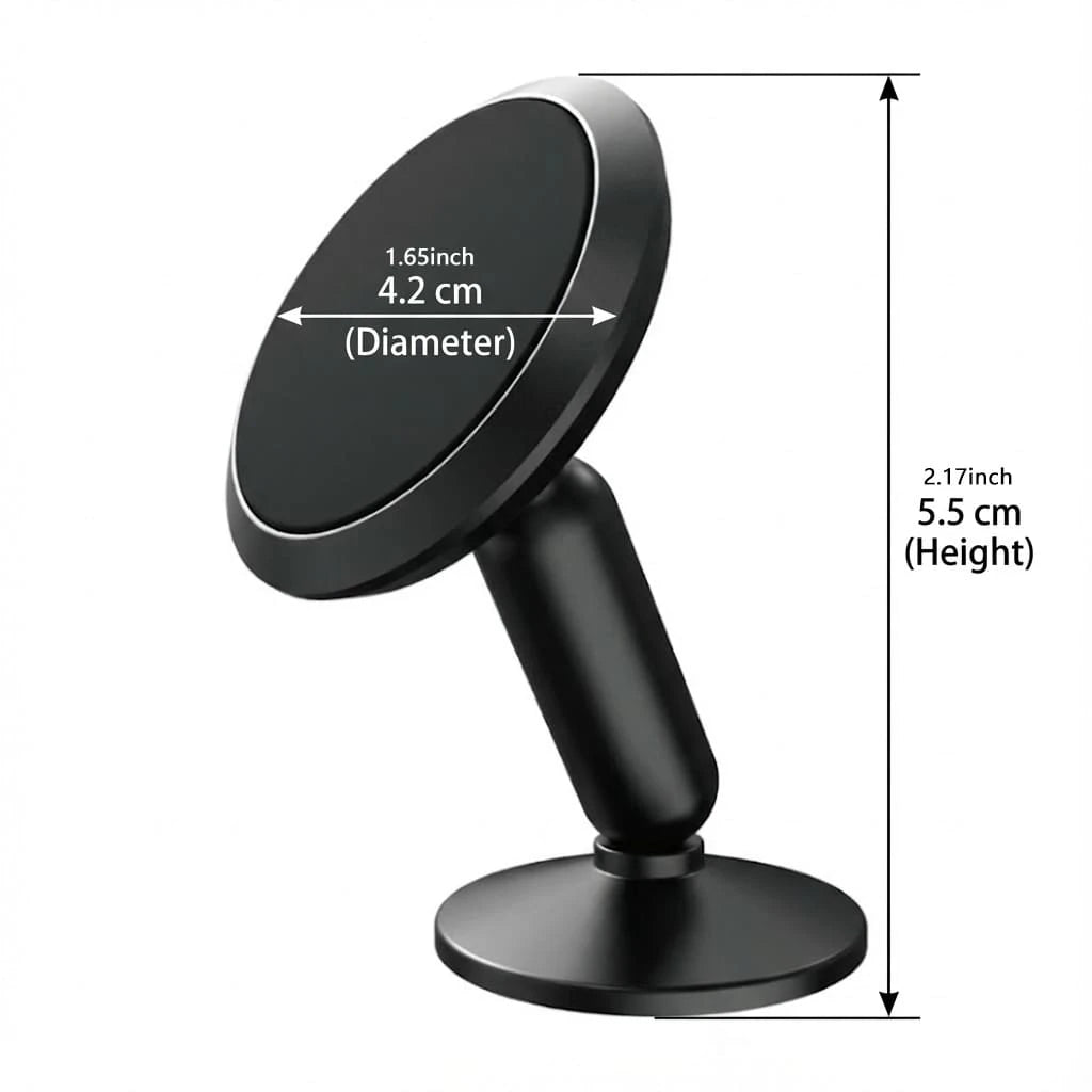 Multi-Functional Magnetic Fixed Holder, With Powerful Magnets, Stable Attachment, Suitable For In-Car Navigation, Bedroom Streaming, Kitchen Recipe Reading, And Office Video Conferencing