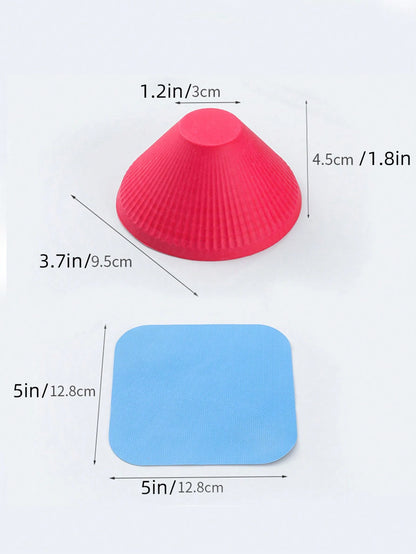 Multifunctional Rubber Bottle Opener Pad, Round Non-Slip Can Opener, 1pc/3pcs