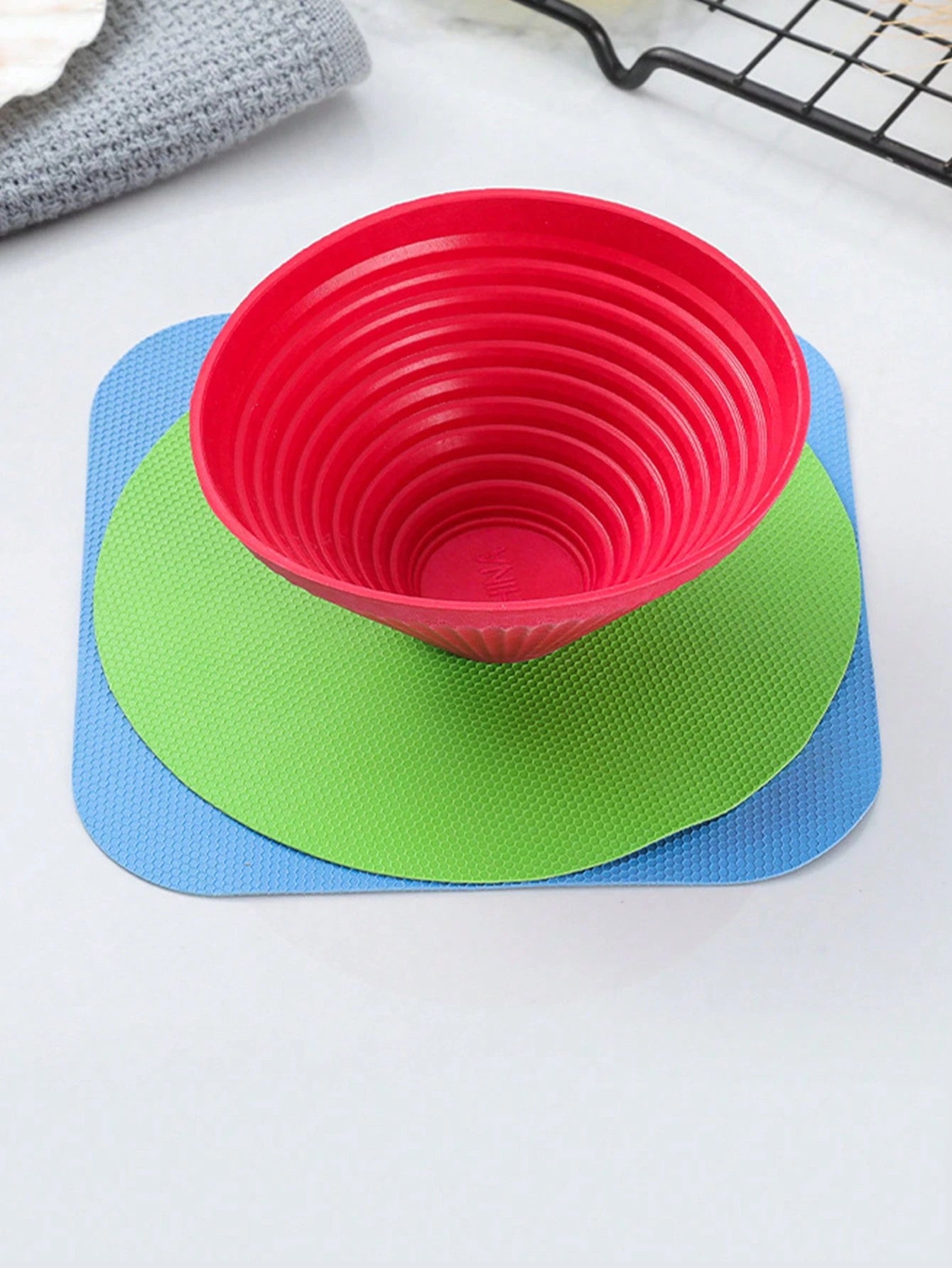 Multifunctional Rubber Bottle Opener Pad, Round Non-Slip Can Opener, 1pc/3pcs