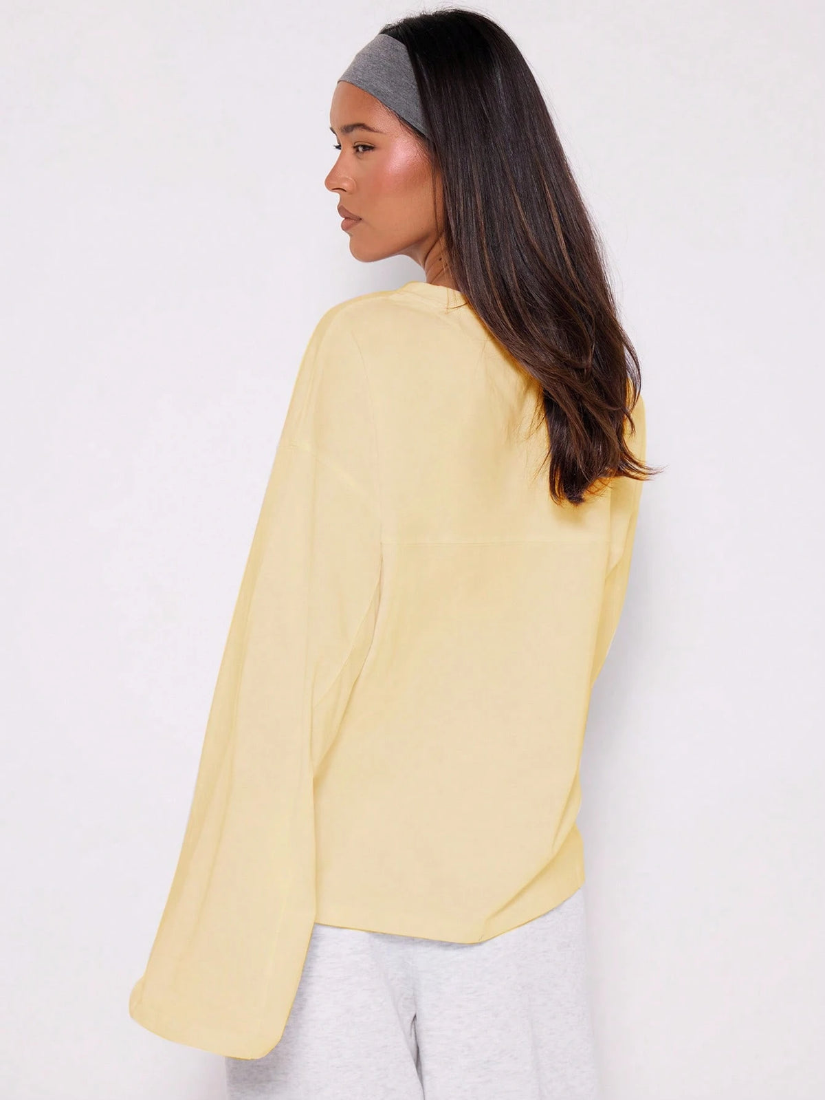 MUSERA Loose Long Sleeve Top Casual Capsule Wardrobe Everyday Oversized Tees Airport Winter Elegant Holiday Vacation Spring Summer