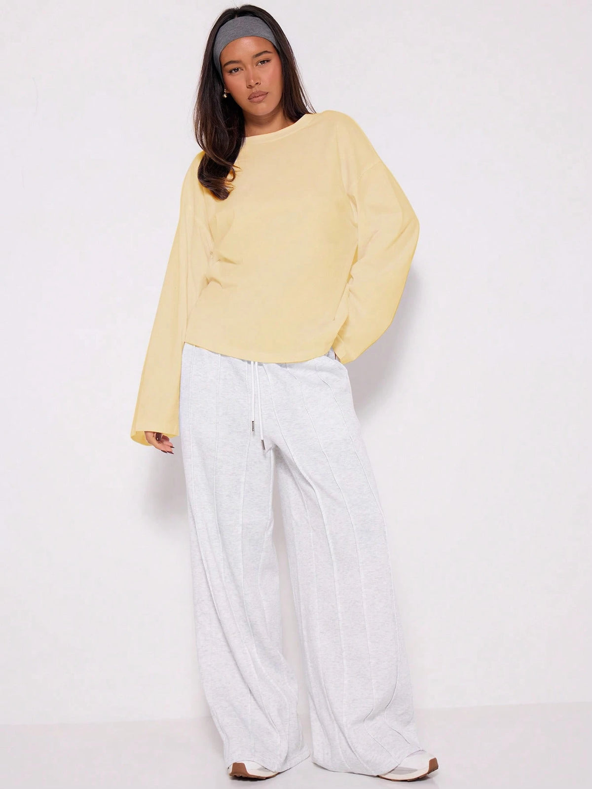 MUSERA Loose Long Sleeve Top Casual Capsule Wardrobe Everyday Oversized Tees Airport Winter Elegant Holiday Vacation Spring Summer