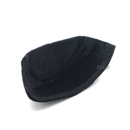 Muslim Prayer Bani Hasyim Black Velveteen Kufi Hat