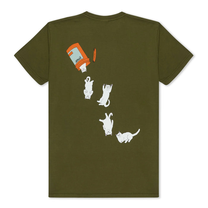 Nermal Pills Tee (Military Green) - Camiseta - Four Street