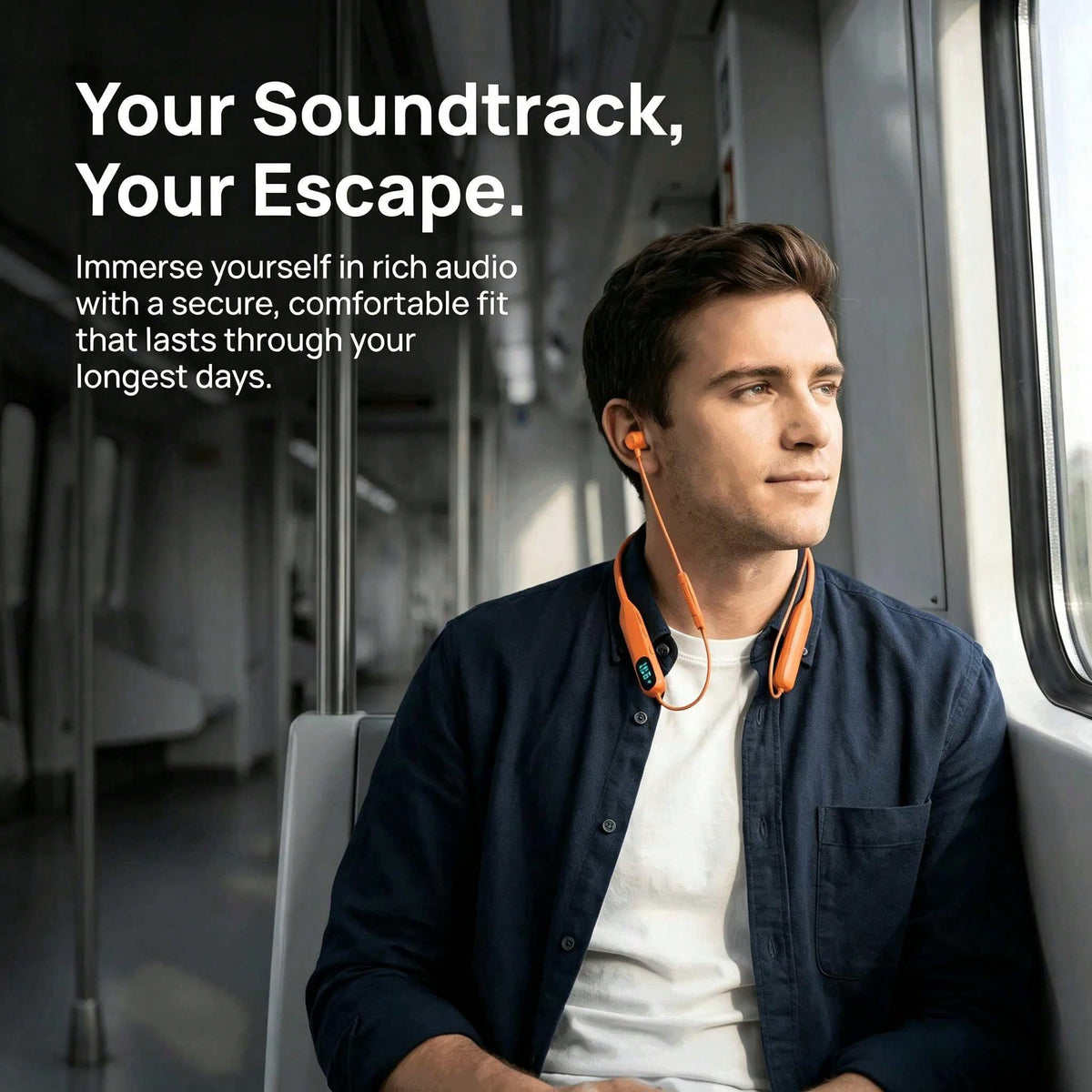 New Arrival 2026 Neckband Earphones, Audifonos Bluetooth, Dual Stereo Gaming With K-Singing, Long Battery, Sports, Life Waterproof, Spatial Audio & Transparency, In-Ear Detect, Wireless Charge, Comp A
