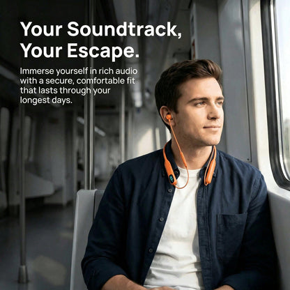New Arrival 2026 Neckband Earphones, Audifonos Bluetooth, Dual Stereo Gaming With K-Singing, Long Battery, Sports, Life Waterproof, Spatial Audio & Transparency, In-Ear Detect, Wireless Charge, Comp A