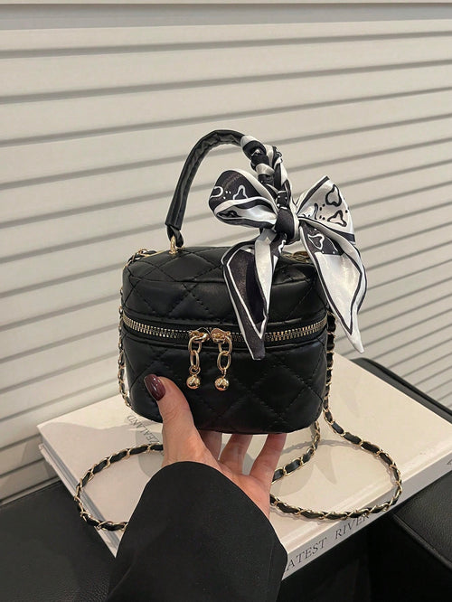 New Fashion Classic Multifunctional PU Waterproof Fabric Quilted Women's Handbag