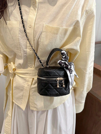 New Fashion Classic Multifunctional PU Waterproof Fabric Quilted Women's Handbag