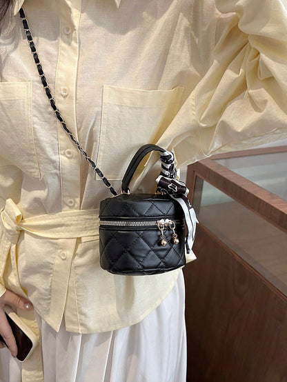 New Fashion Classic Multifunctional PU Waterproof Fabric Quilted Women's Handbag