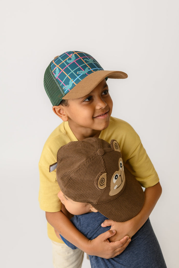 NEW! FJKxZOO - Toddler/Kids Printed Ball Cap - Alligator