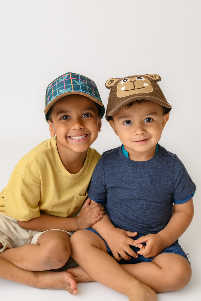 NEW! FJKxZOO - Toddler/Kids Printed Ball Cap - Alligator