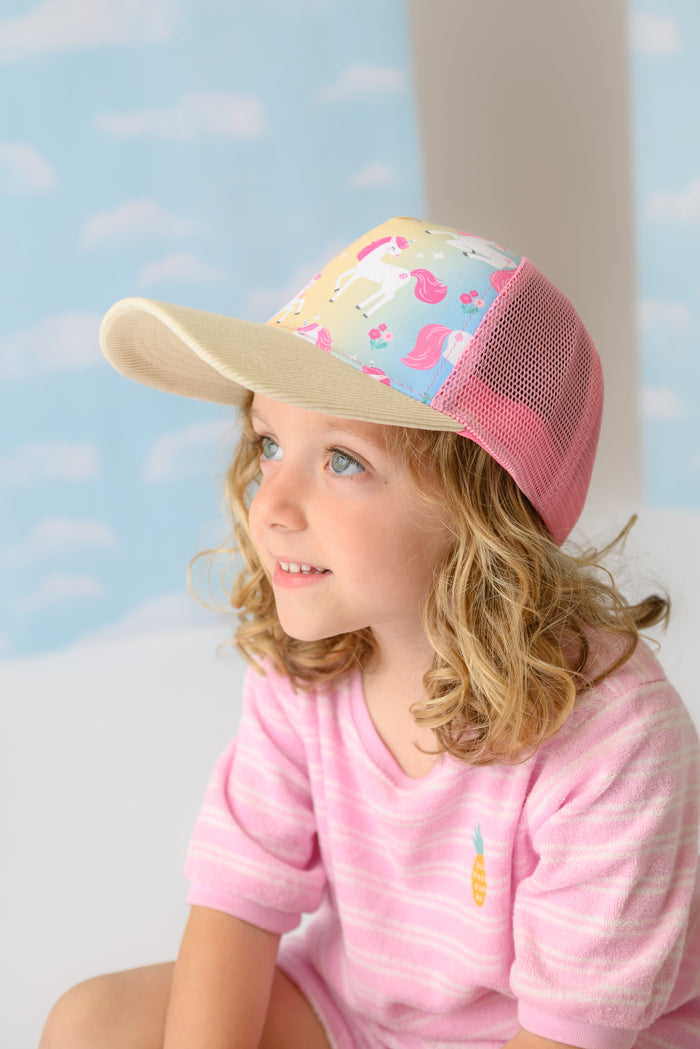 NEW! FJKxZOO - Toddler/Kids Printed Ball Cap - Unicorn