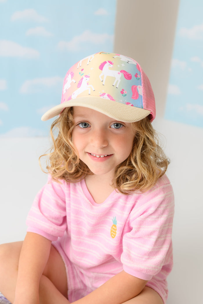 NEW! FJKxZOO - Toddler/Kids Printed Ball Cap - Unicorn