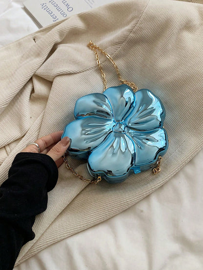 New Flower Bag Qingxin Sweet Shoulder Diagonal Straddle Bag, Essential Wedding Items, Perfectly Matching With Graduation Dress, Prom Dresses, Perfectly Matching With Prom Accessories, Exquisite Floral