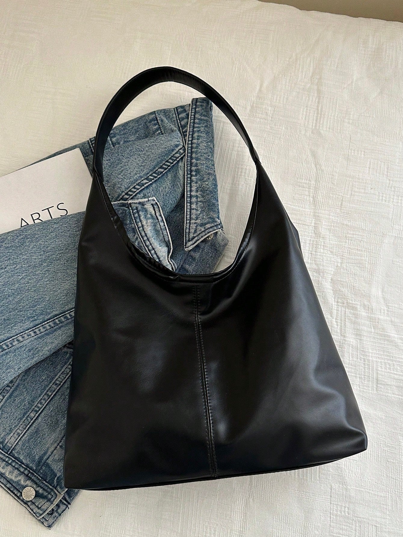 New Large Tote Bag For Women, Fashionable Design Shoulder Bag With Premium Texture