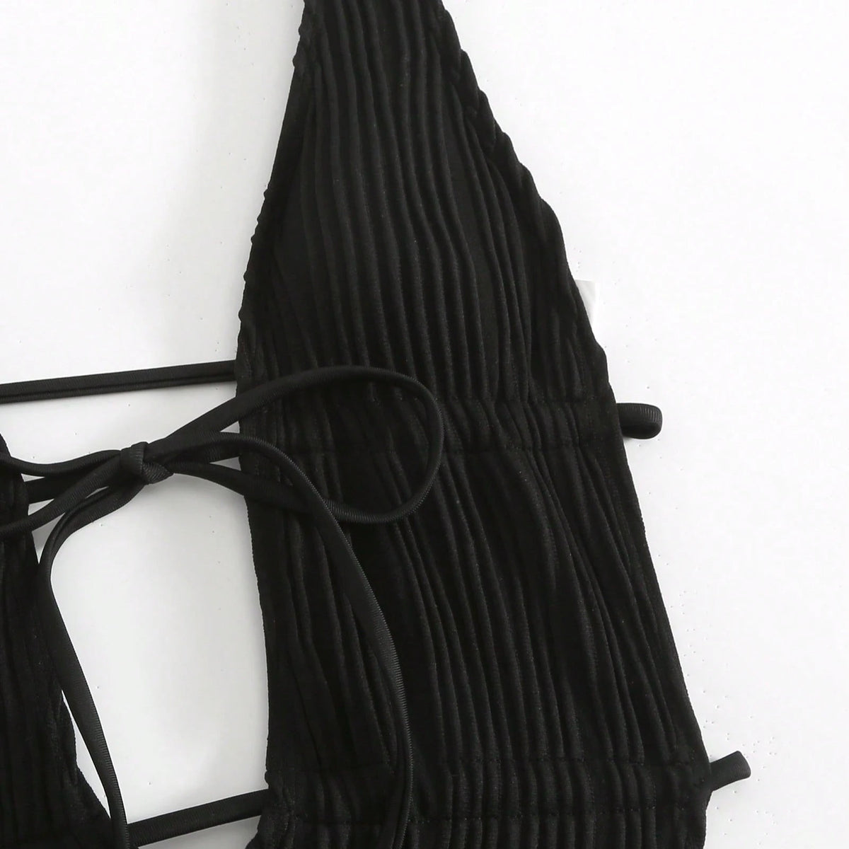 New Style One-Piece Drawstring Backless Sexy Swimsuit Bikini