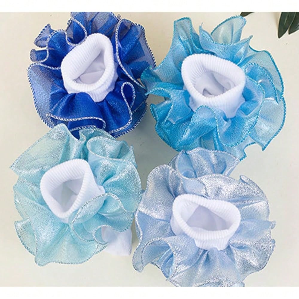 NEW- Women Big Ruffle Ankle Socks,Double Lace Turn Cuff Lightweight Cotton Frilly Dress Cute Girl Sock With Ruffles,#W101
