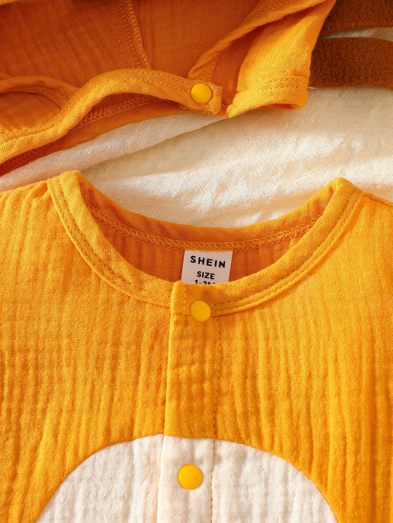Newborn Lion Shaped Outfit Set, Short Sleeve Romper With Pants And Matching Hat