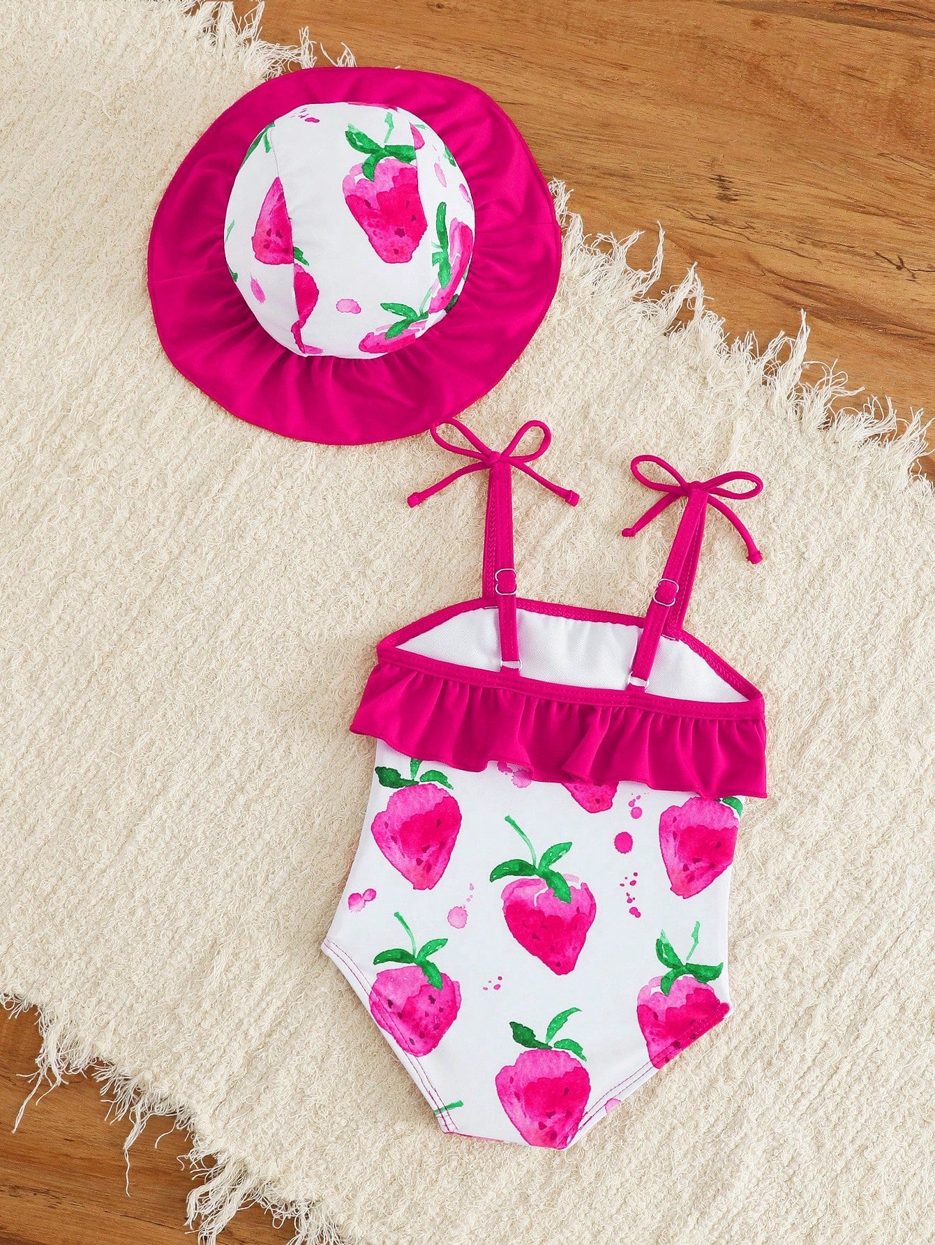Newborn Swimming Suit (Random Print), Minimalist Style Casual Daily