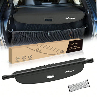 Nilight Retractable Cargo Cover Compatible With Subaru Outback 2010-2024, Rear Trunk Privacy Security Shield With Cargo Storage Net, Custom Fit Luggage Cover