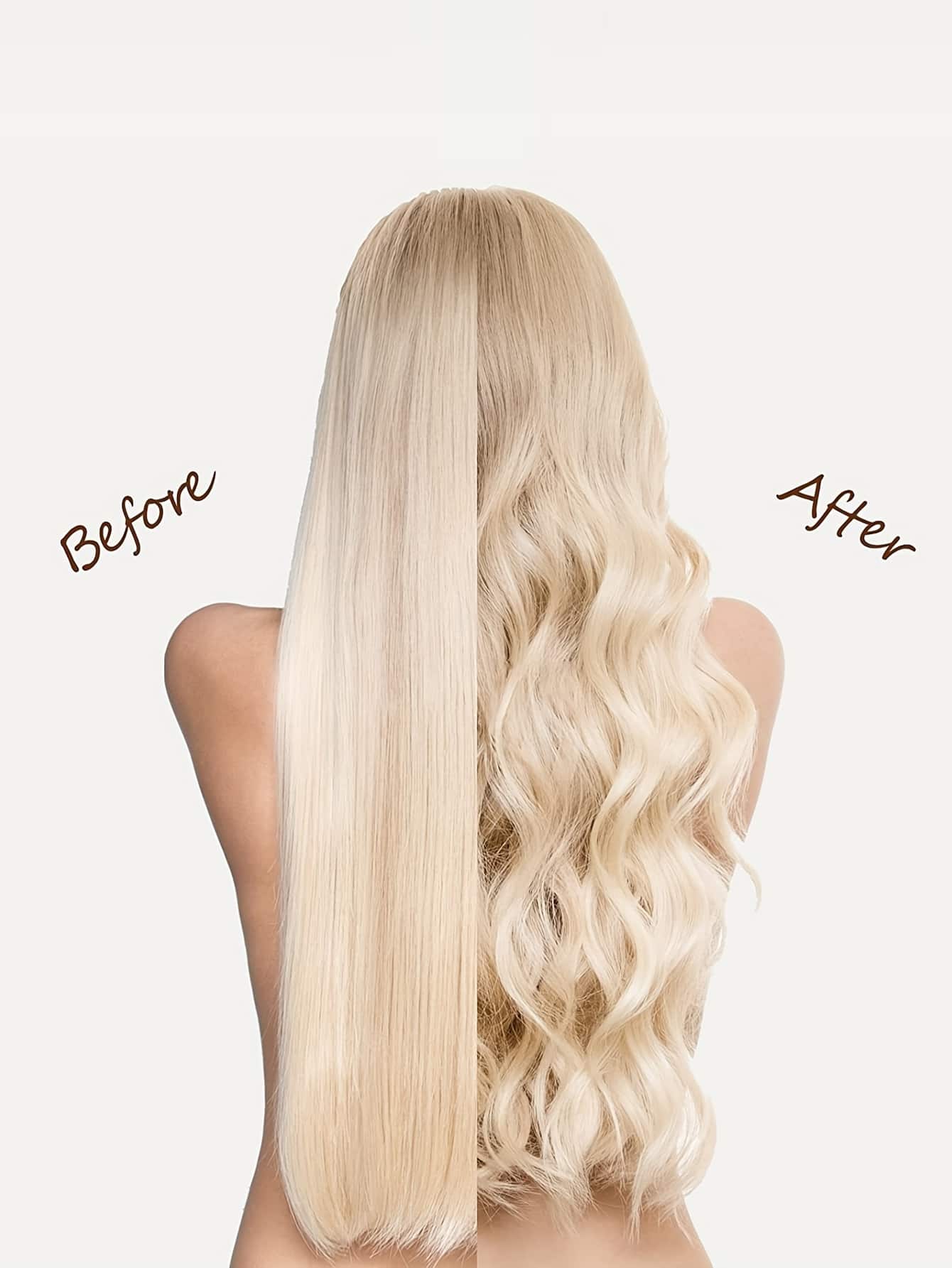 No-Heat Curling Hair Band, No-Heat Curling Hair Tie, Sleep Curling Hair Tie, Natural Soft Wave DIY Curling Hairstyling Tool, Curling Iron, No-Heat Curling, Curling Iron, Hair Salon Beauty Travel Essen