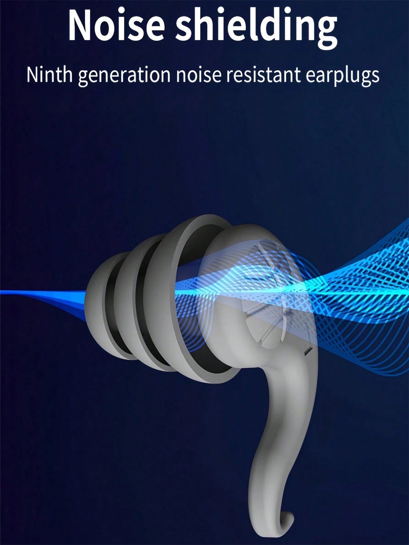 Noise-Proof Ear Plugs For Sleeping-4 Pairs Reusable Soft SiliconeNoise Block Earplugs For Sound Proof, 40db Noise Reduction Earplugfor For Sleeping, Snoring, Studying, Concerts, Noise-Proof AndHearing