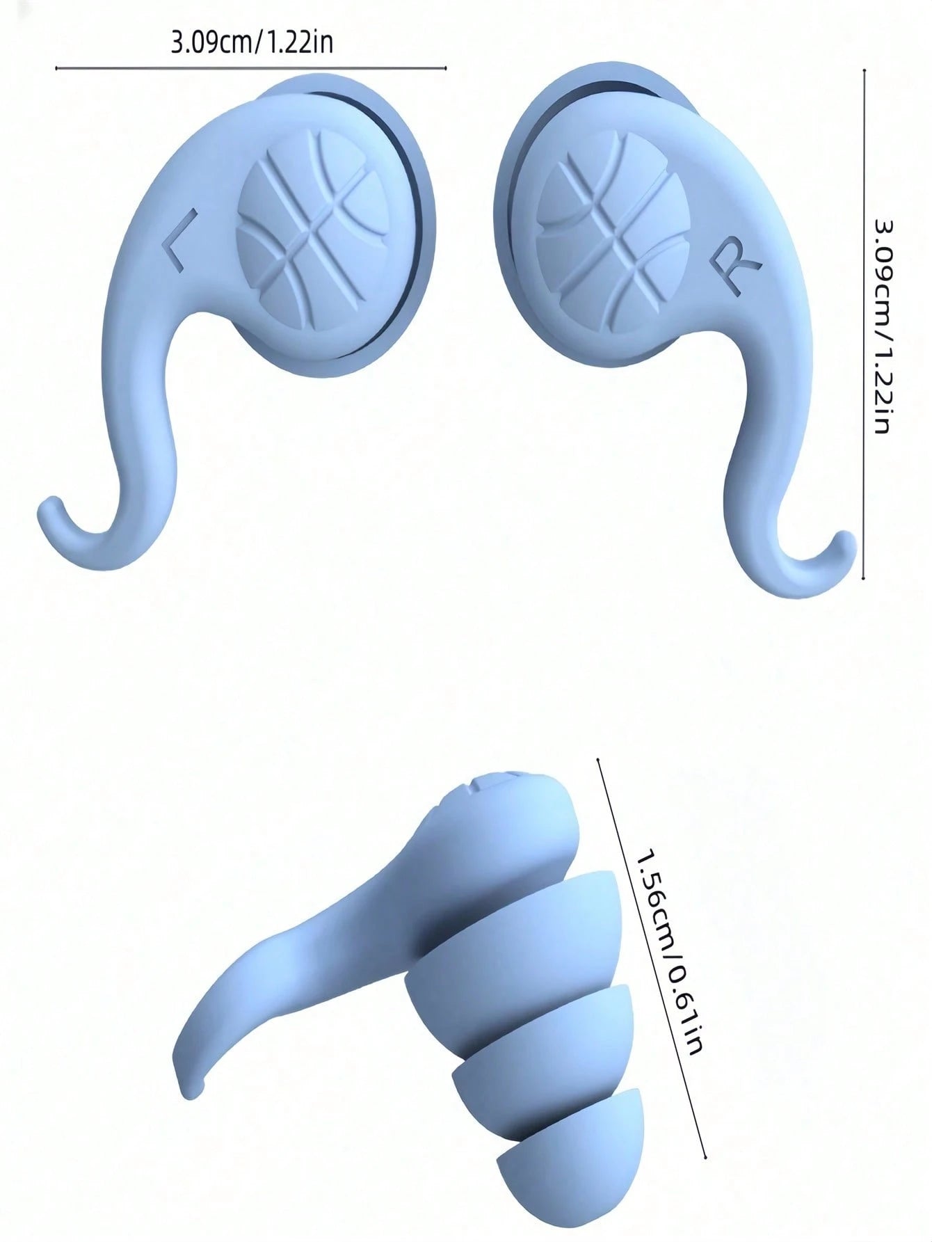 Noise-Proof Ear Plugs For Sleeping-4 Pairs Reusable Soft SiliconeNoise Block Earplugs For Sound Proof, 40db Noise Reduction Earplugfor For Sleeping, Snoring, Studying, Concerts, Noise-Proof AndHearing