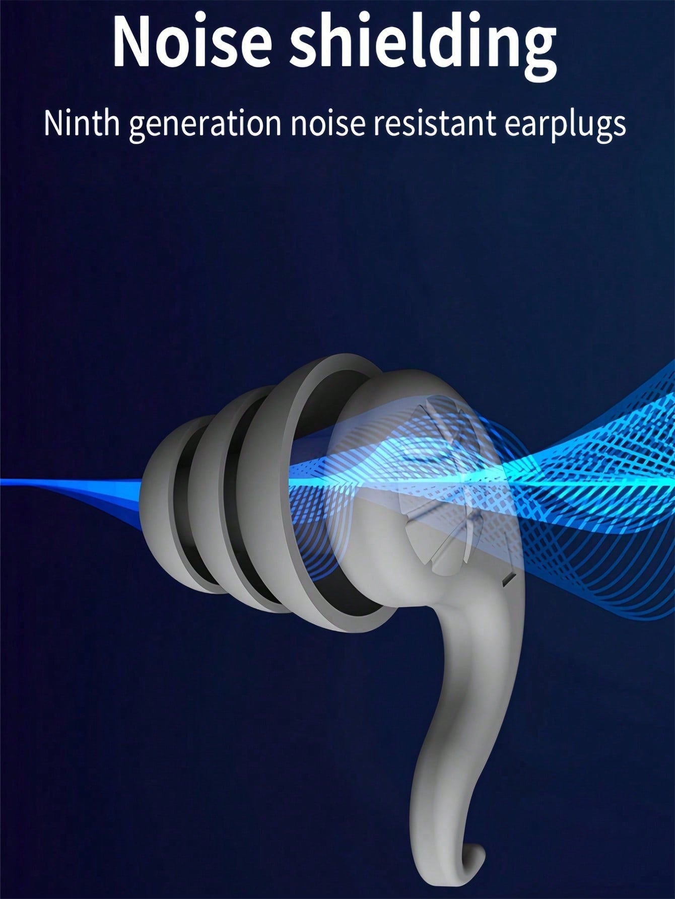 Noise-Proof Ear Plugs For Sleeping-4 Pairs Reusable Soft SiliconeNoise Block Earplugs For Sound Proof, 40db Noise Reduction Earplugfor For Sleeping, Snoring, Studying, Concerts, Noise-Proof AndHearing