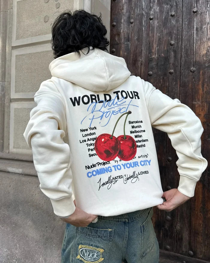 Nude Tour Hoodie Marshmallow