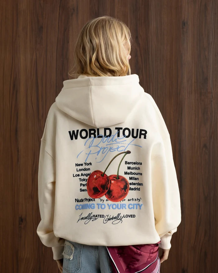 Nude Tour Hoodie Marshmallow