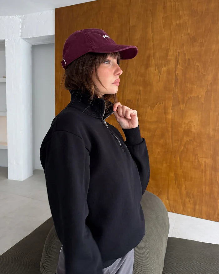 Origins Quarter-Zip Black