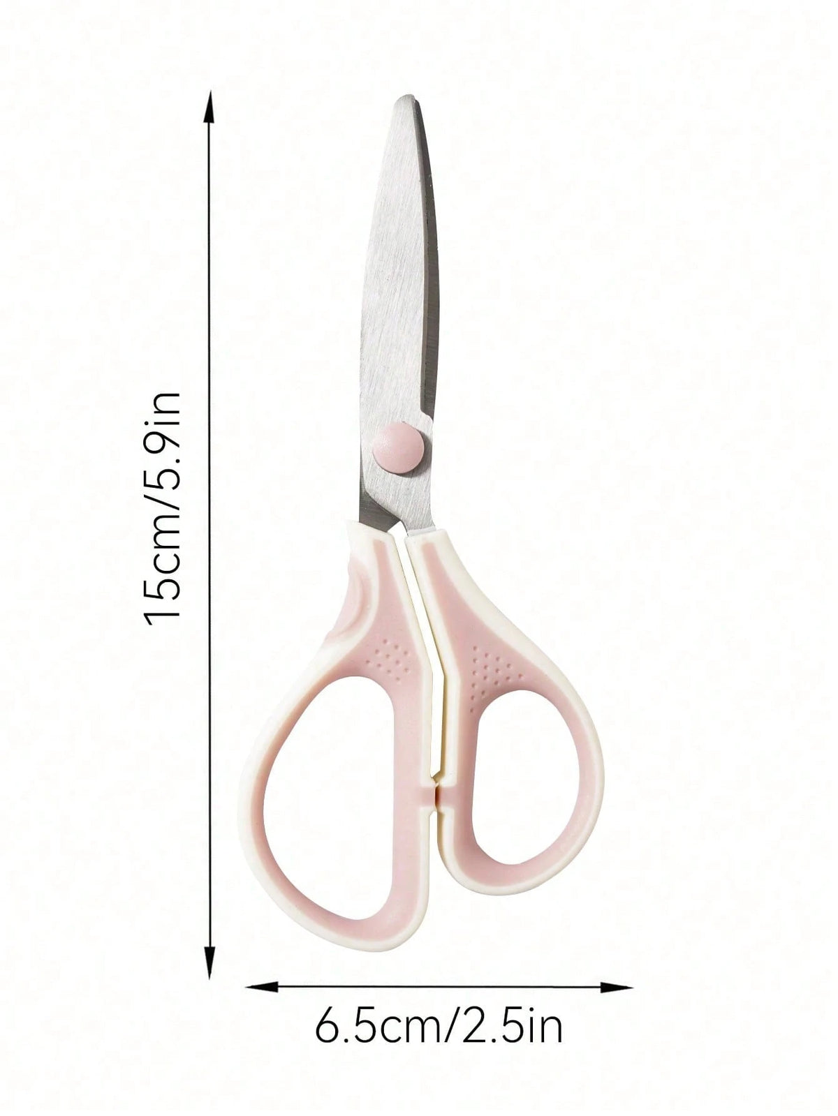 (Oule) Multi-Purpose Stainless Steel Scissors For School, Office And Home Use- Durable, Portable, Multi-Purpose Craft And Paper Cutting Tool With Comfort Handle, Stationery, Office Supplies