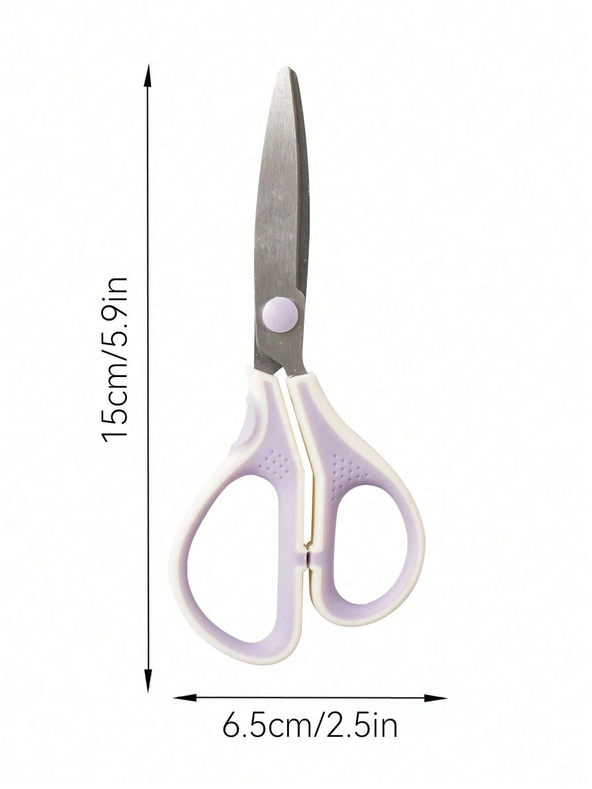 (Oule) Multi-Purpose Stainless Steel Scissors For School, Office And Home Use- Durable, Portable, Multi-Purpose Craft And Paper Cutting Tool With Comfort Handle, Stationery, Office Supplies