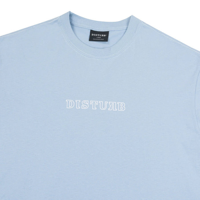 Outline Logo T-Shirt in Blue - Four Street