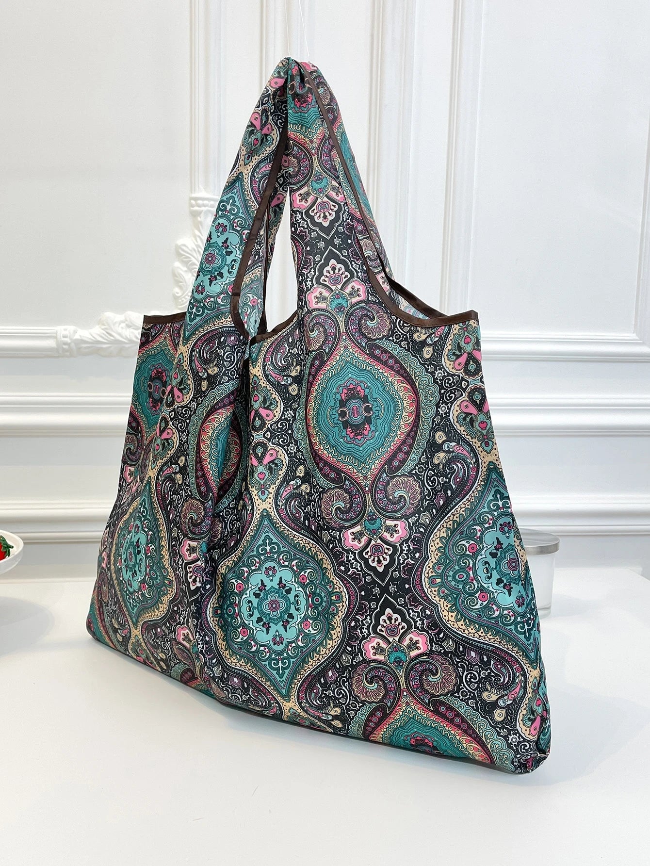 Paisley Graphic Shopper Bag Large Tote Bag