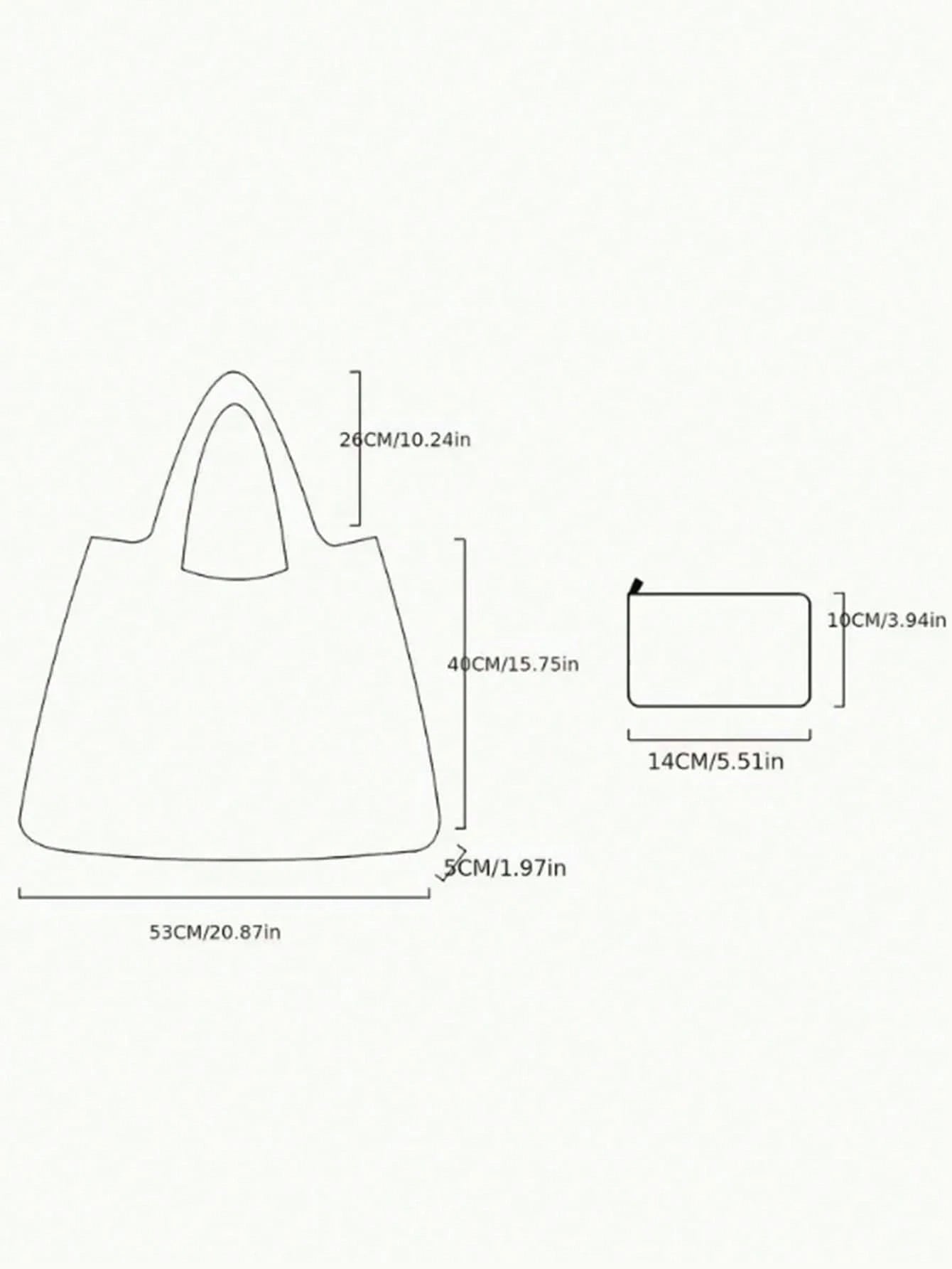 Paisley Graphic Shopper Bag Large Tote Bag