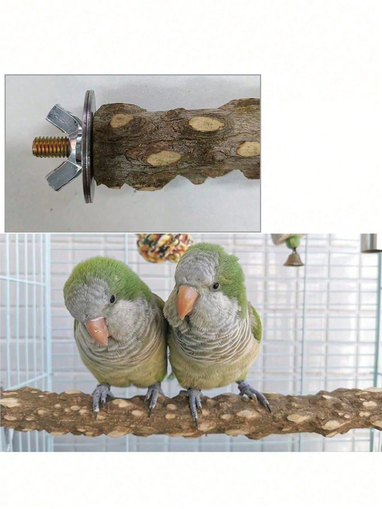Parrot Perch, Bird Claw Grinding Stick, Cage Platform Toy, Bird Cage Accessories, Suitable For Budgies, Long-Tailed Parrots, Cockatiels, Lovebirds, Optional Quantity: 1/2/3/4/5/10pcs