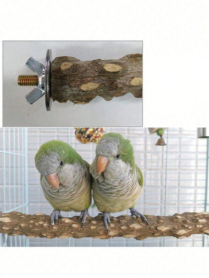 Parrot Perch, Bird Claw Grinding Stick, Cage Platform Toy, Bird Cage Accessories, Suitable For Budgies, Long-Tailed Parrots, Cockatiels, Lovebirds, Optional Quantity: 1/2/3/4/5/10pcs