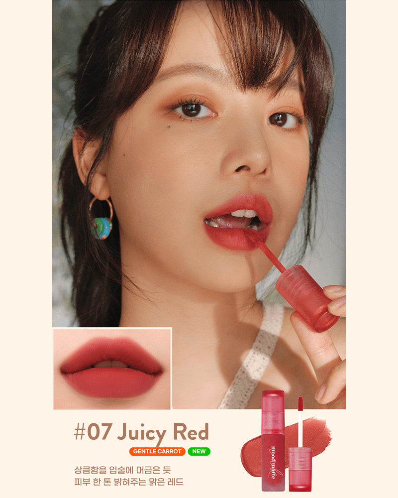 Peripera Ink Mood Matte Tint 07 Juicy Red