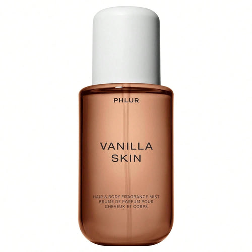 PHLUR Vanilla Skin Fragrance Spray, With Vanilla Theme, Combines Fruit Fragrance And Creamy Feeling, Sweet, Warm And Super Healing. It Is Suitable For Daily Use Or Gift Giving. Enhance The Atmosphere