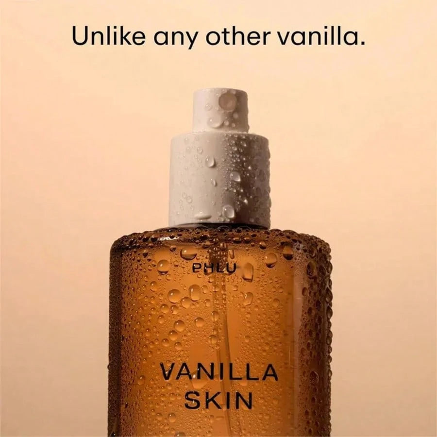 PHLUR Vanilla Skin Fragrance Spray, With Vanilla Theme, Combines Fruit Fragrance And Creamy Feeling, Sweet, Warm And Super Healing. It Is Suitable For Daily Use Or Gift Giving. Enhance The Atmosphere