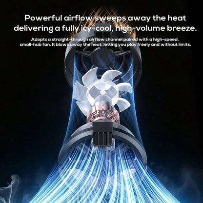 Phone Cooler Magnetic Back Clip Silent Semiconductor Cooling Phone Heat Dissipation Fan