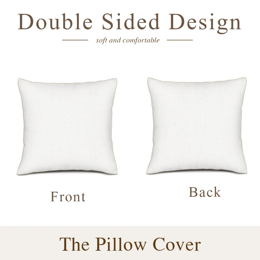 [Pillow Cover]Navy Zebra Veet Pillow Cover, Luxury Home Dr(Pillow Core Not Included)