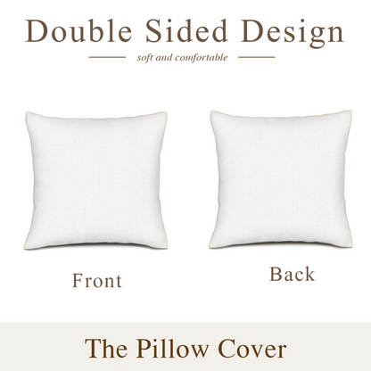 [Pillow Cover]Navy Zebra Veet Pillow Cover, Luxury Home Dr(Pillow Core Not Included)