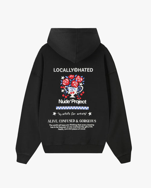 Piston Hoodie Black