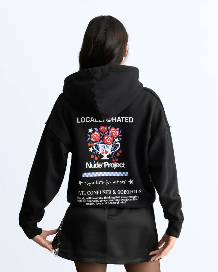 Piston Hoodie Black